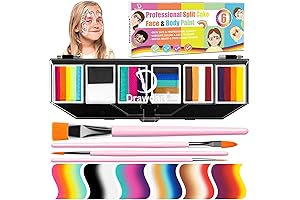 Magic Face Paint Palette: Shimmering, Vibrant, and Endless Imagination