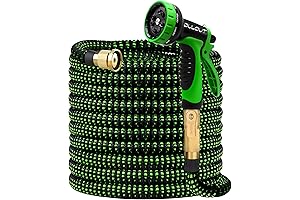 100 FT Expandable Garden Hose - Retractable Water Hose