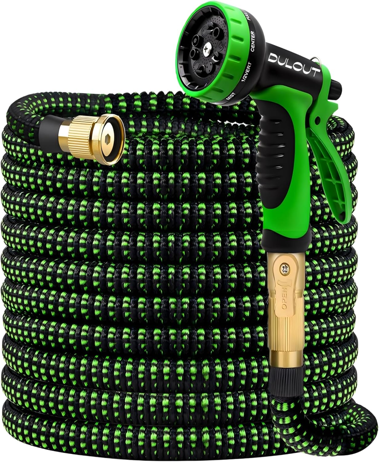 Expandable Garden Hose 110 ft with 10 Function Nozzle