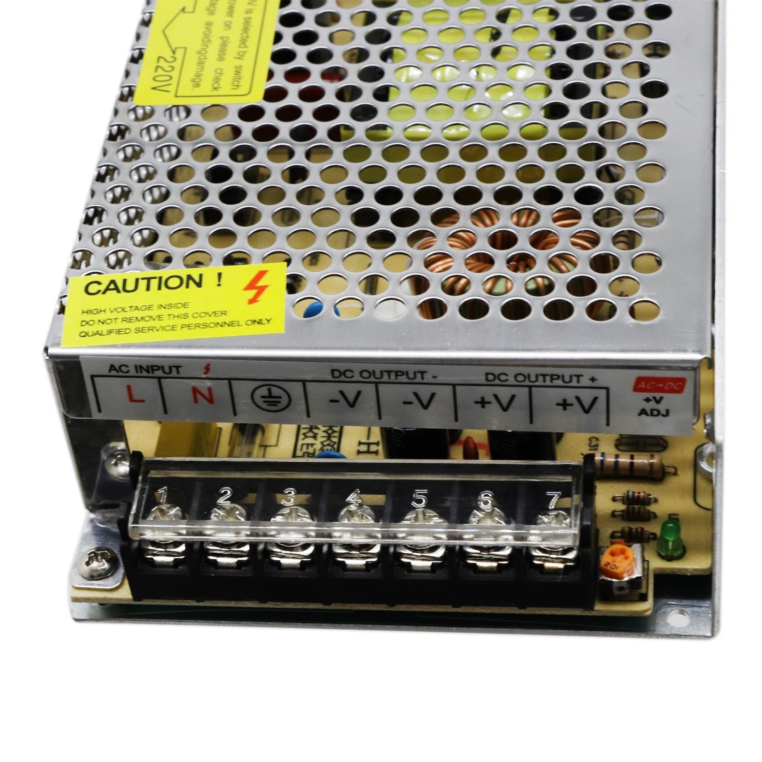 Zasilacz sieciowy 12 V 10 A 120 W oświetlenie transformator wysokiej jakości sterownik LED do pasków LED (duży)