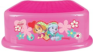 Ginsey Nickelodeon PAW Patrol Skye and Everest Step Stool - Kids Step Stool, Potty Training, Non-Slip, Bathroom, Kitchen, Lightweight