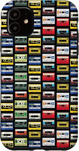 Miniatura 6 de iPhone 12 Mini Cassette Cintas Mixtapes 1980s Radio DJ Party Music Graphic Case