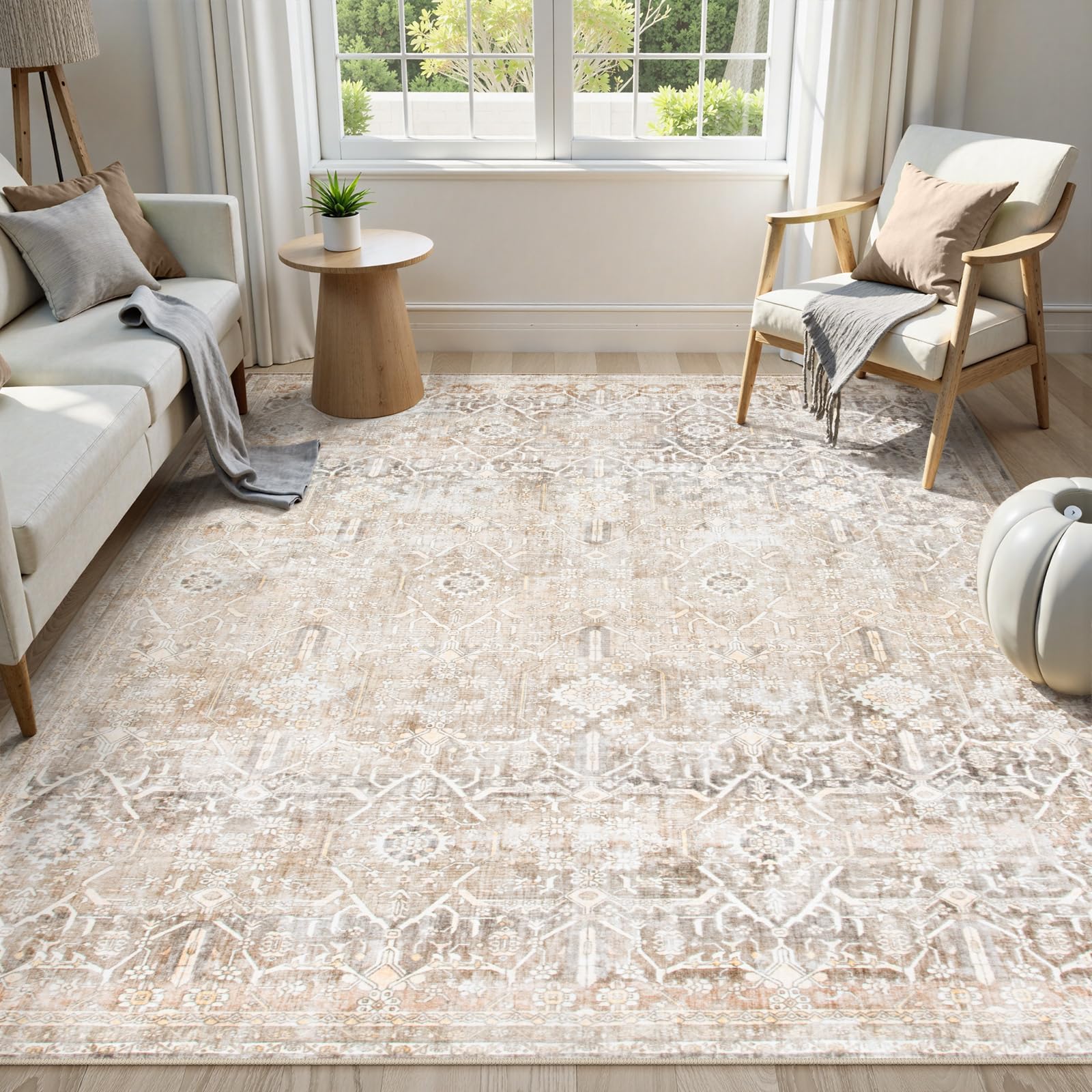Collive Neutral Boho Rug