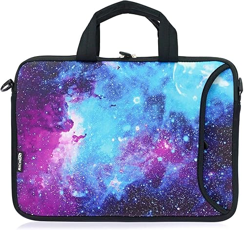 Miniatura 2 de RICHEN Bolsa de hombro para laptop de 17 pulgadas, funda de transporte para computadora portátil con asa para portátil de 15.6161717.317.4 pulgadas