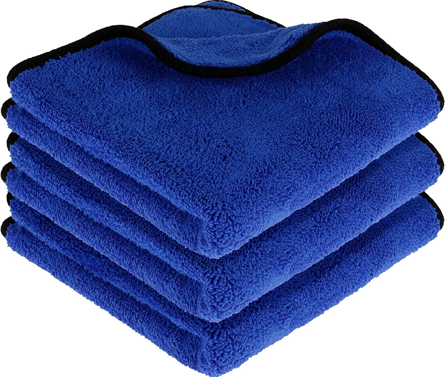 Panno Asciugatura Auto Panno Per Asciugare Auto Glart - Panni In Microfibra Per La Pulizia Dell' Auto, Senza Pelucchi, Morbidi, Assorbenti, Delicati Sulla Verniciatura, 40 X 40 Cm - Blu, Verdi E