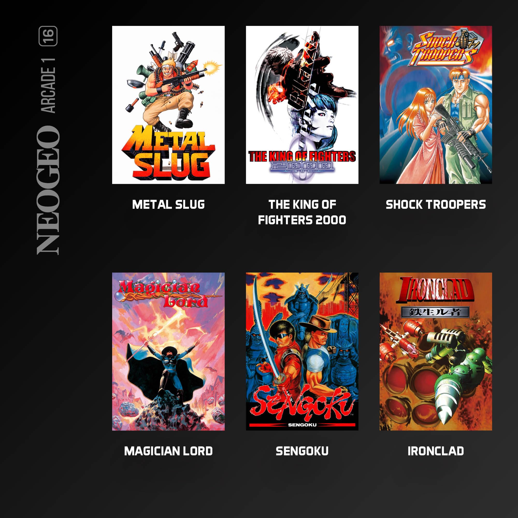 Evercade NEOGEO Arcade 1 : Amazon.ca: Video Games