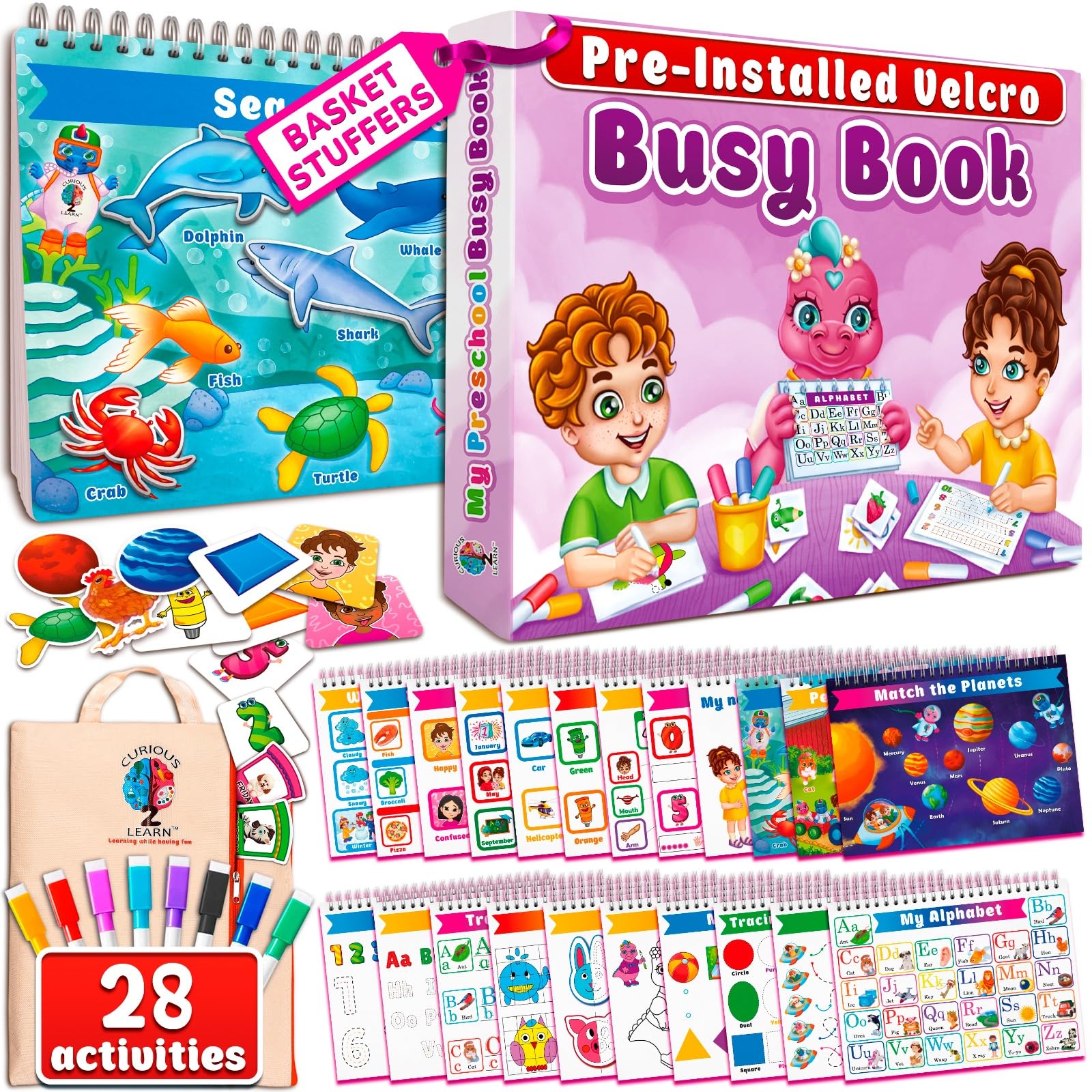 Curious 2 Learn Busy Book