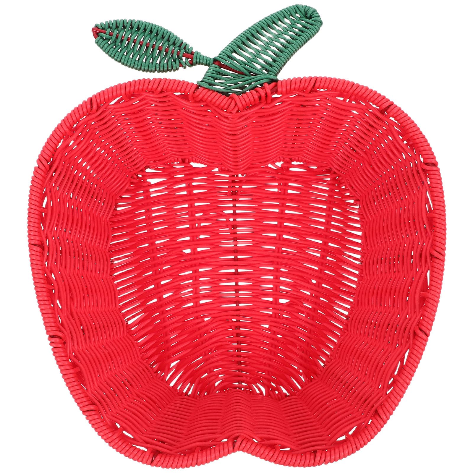 Cesta de almacenamiento tejida solución versátil para frutas y cocina