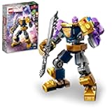 LEGO Marvel Thanos Mech Armor 76242, Avengers Action Figure Set, Building Toy with Infinity Gauntlet & Stones, Collectable Super Hero Gift for Boys and Girls Ages 6 Plus