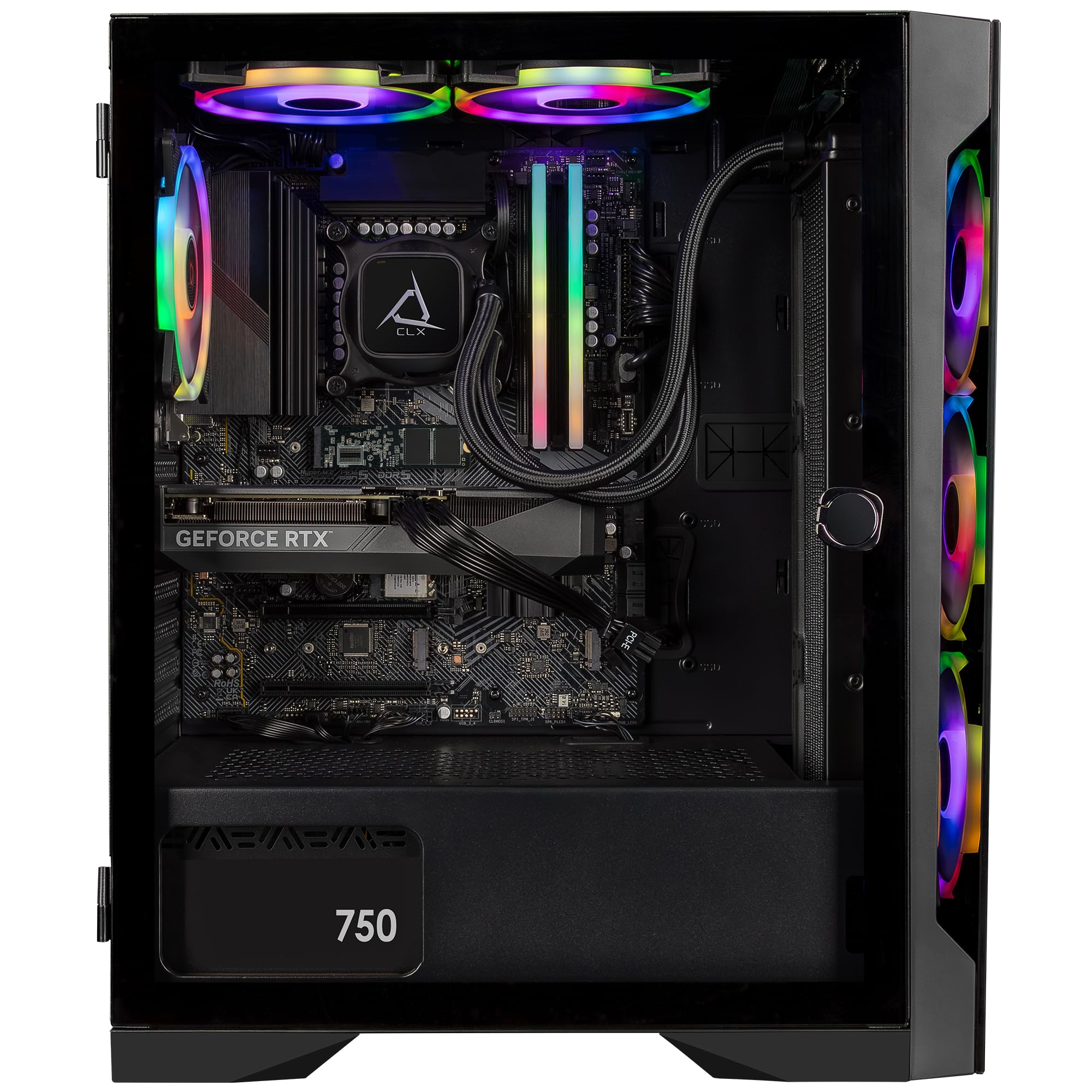 ゲーミングPC 14900KF/RTX3080/32GB/新品NVMe 2TB Amazon.com: CLX Set Gaming PC - Intel Core i9 14900KF 3.2GHz