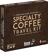 Specialty Coffee Travel Kit - Gift Set for Men & Women with 3 of the World’s Finest Single Estate Specialty & Organic Coffees | Brew & Enjoy Anytime, Anywhere | Hamper Style Letterbox Gift Idea