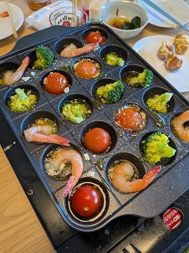 Amazon.co.jp : 和平フレイズ たこ焼き器 20穴 こびりつきにくい