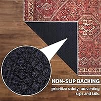 Vista 5 de Keen Home Design 2x3 Rug - Machine Washable Entry Rug with Non-Slip Backing, Ideal for Enteryway, Kitchen, Bathroom, Laundry Room - Vintage, Easy