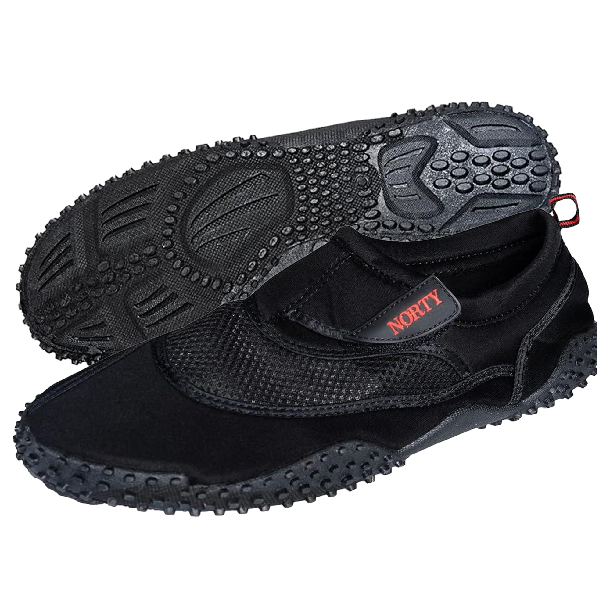 Norty - Mens Big Aqua Water Shoe, Black 39450-13D(M)US