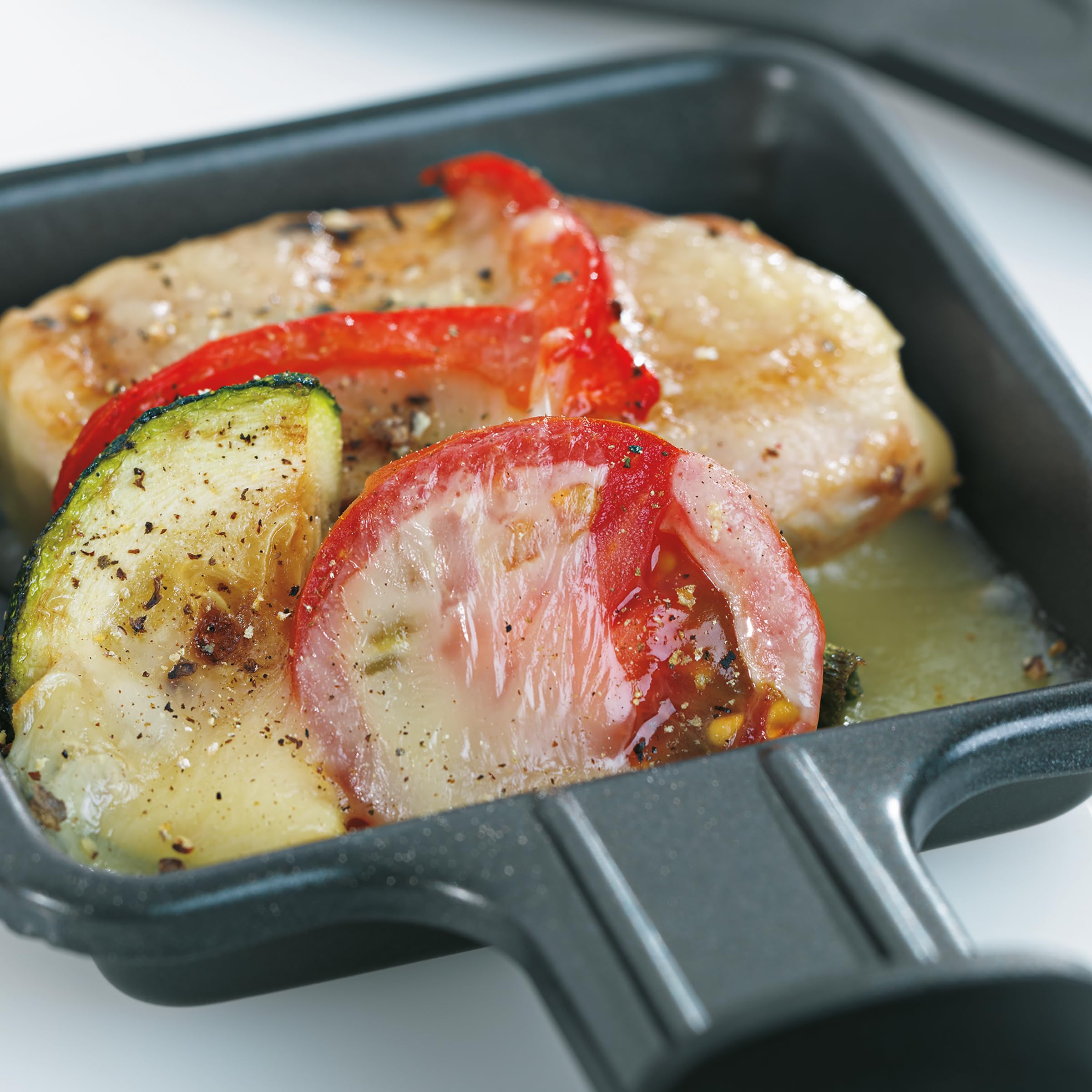 kela 66493 raclette z granitową płytką, dla 2 osób, 350 W, 230 V, splügen, czarny, 1 szt. w opakowaniu
