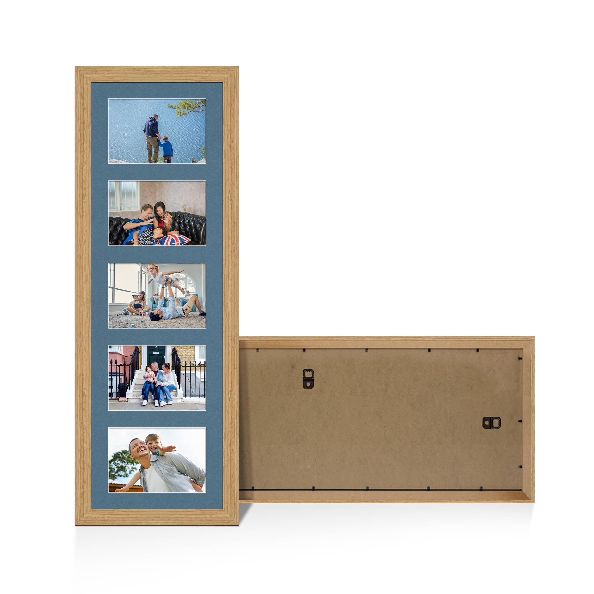 Alison Kingsgate Light Oak 26x8 Photo frame for multiple pictures — image 1