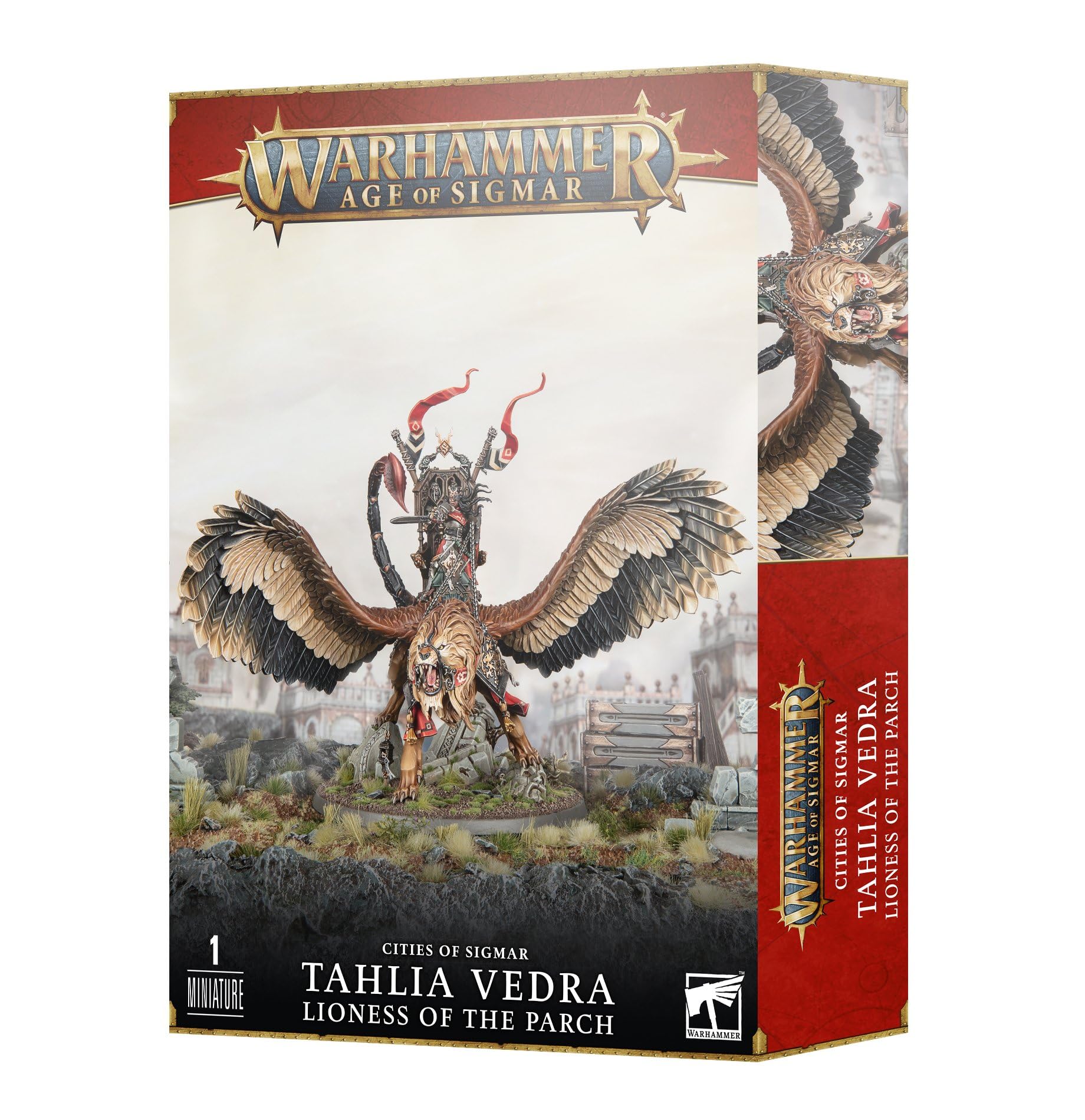 Games Workshop Città di Sigmar: Tahlia Vedra: Leonessa Della Pergamena, Nero