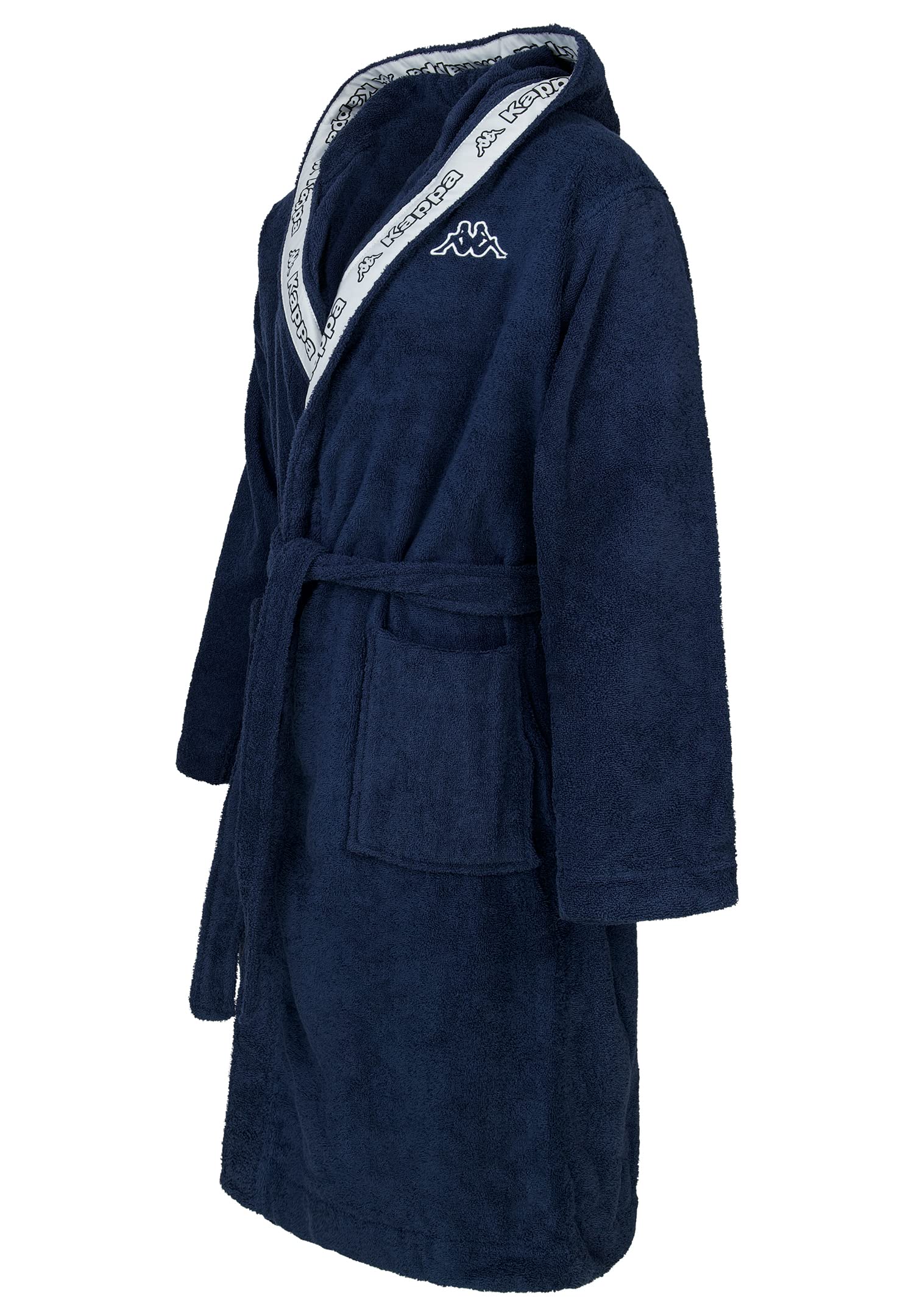 Kappa Peignoir unisexe à capuche 100 % coton Taille S à 4XL