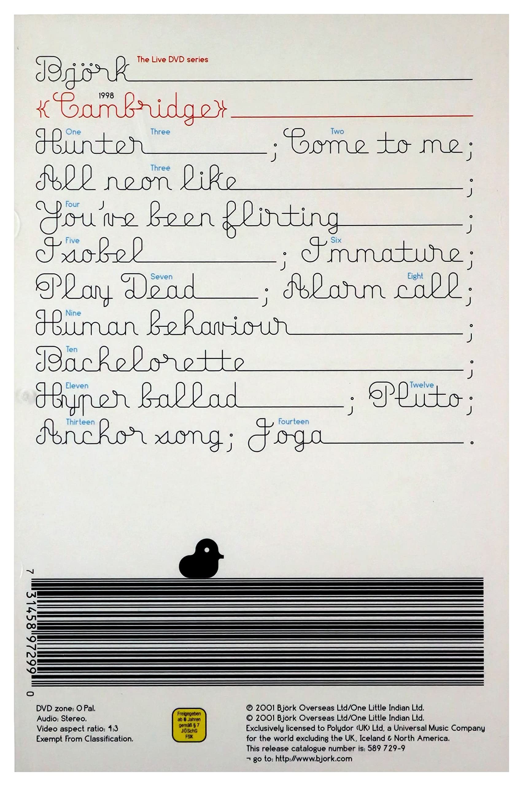 Björk : Live in Cambridge 1998: Amazon.fr: Björk, Icelandic