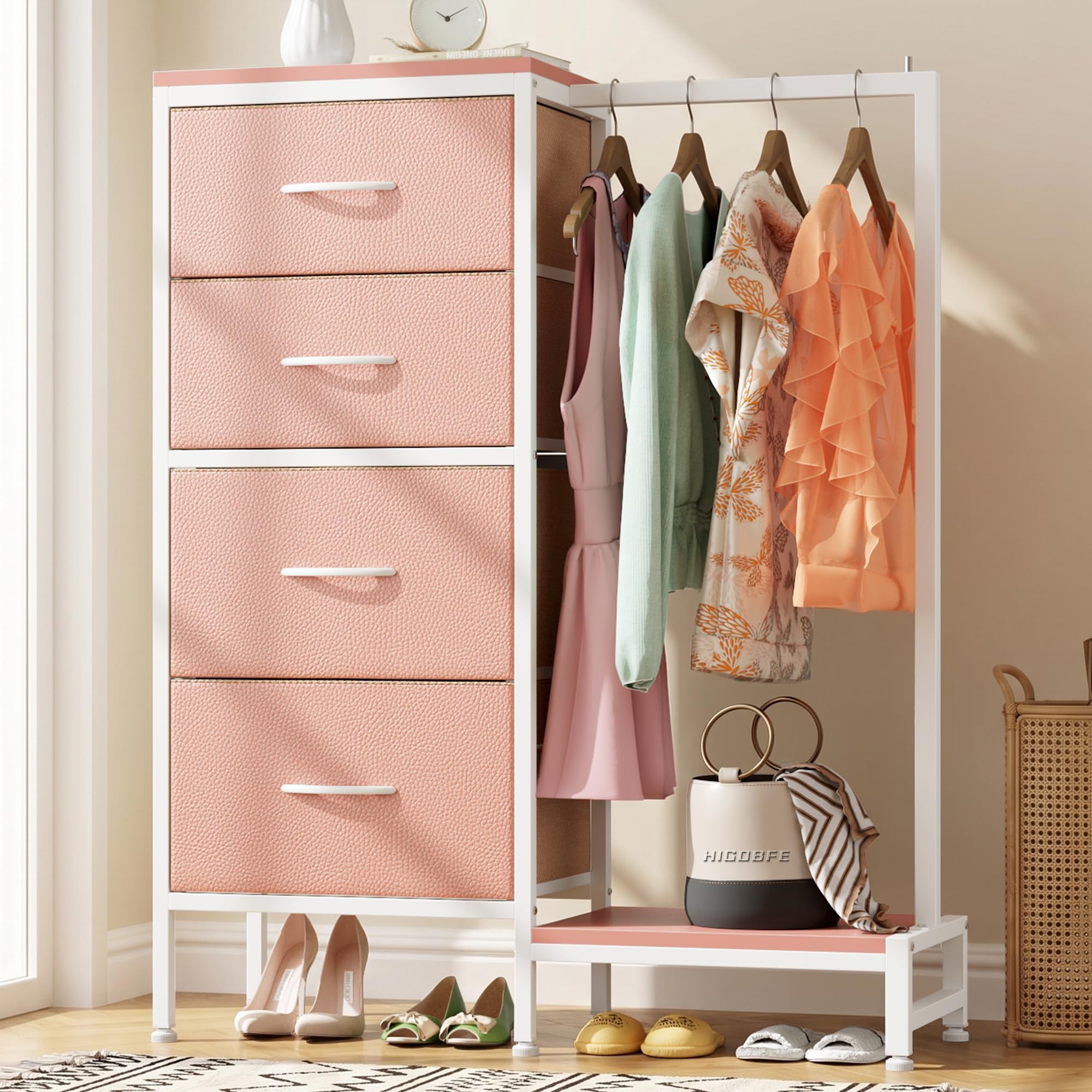 HIGDBFE 4-Drawer Closet
