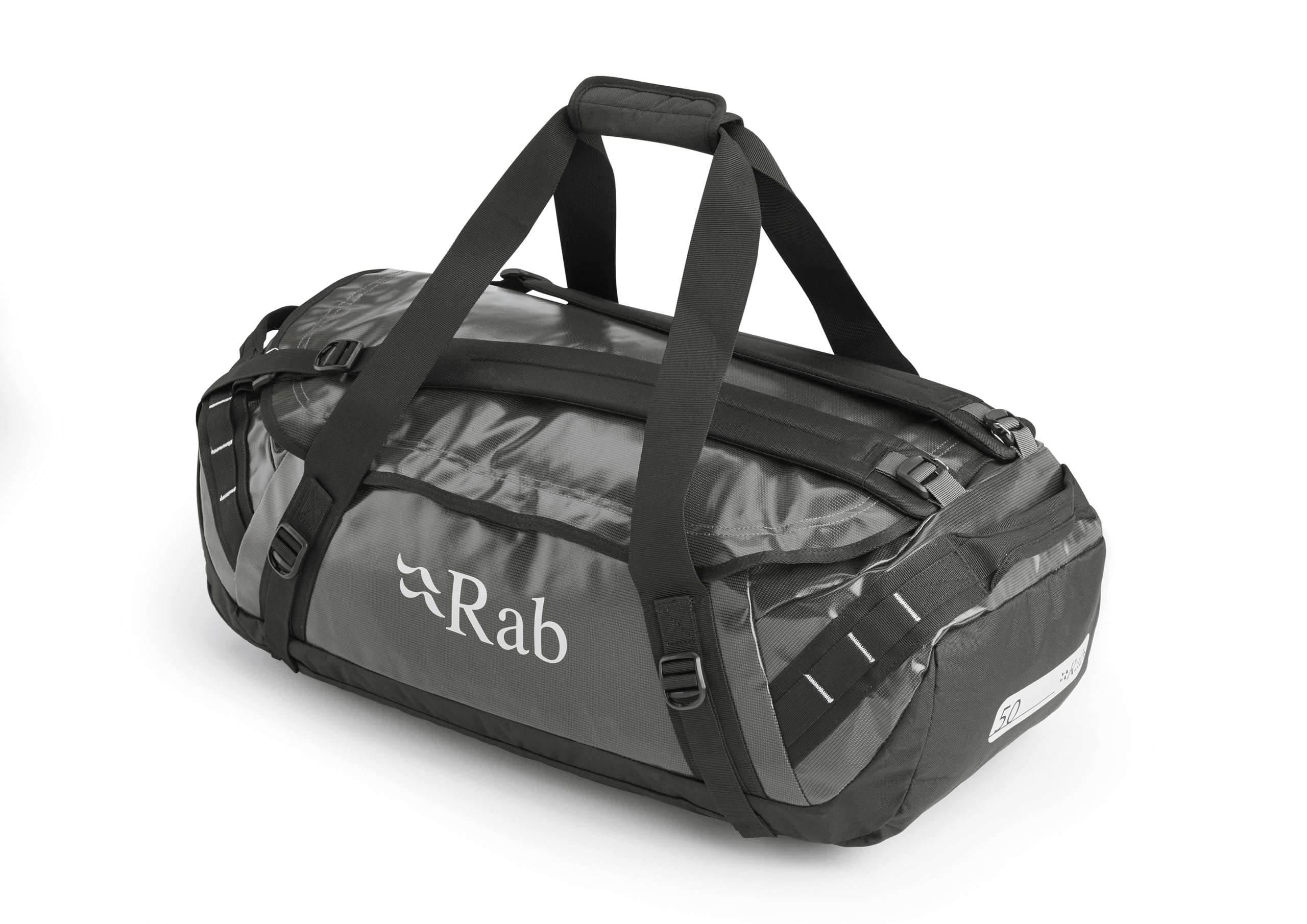 Rab Expedition Kitbag II - Seyahat ve Keşif Tırmanışı için Dayanıklı Spor Çantası, Koyu Arduvaz, 50-Liter