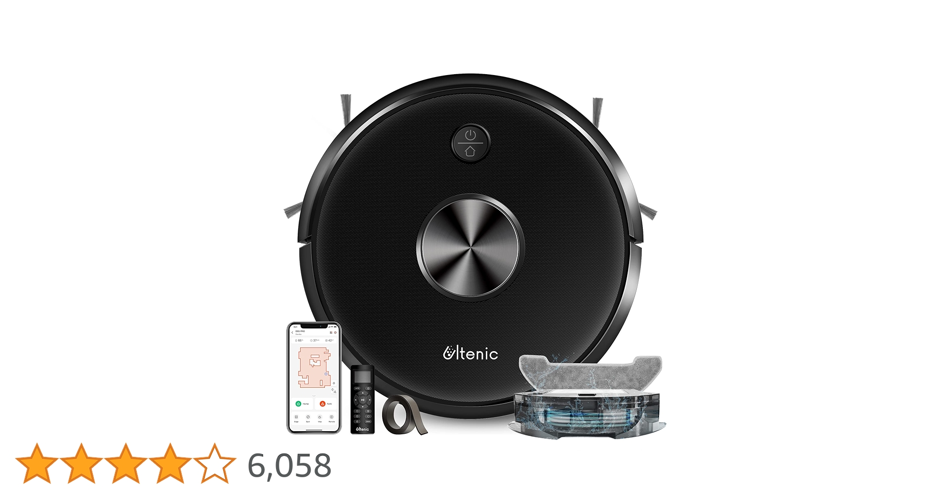 Ultenic D5S Pro 2台組 Ultenic D5s Pro Robot Vacuum Cleaner 3000PA 2 in 1, 150 min