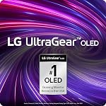 Moniteur de jeu LG 32GS95UE-B 32 po Ultragear™ OLED avec affichage UHD Mode double 240Hz, 480Hz 0,03ms G-SYNC, FreeSync Premium Pro, HDR400 True Black, HDMI 2.1, Support anti-éblouissement inclinable/hauteur/rotation