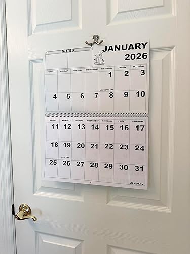 Miniatura 2 de Calendario de pared Jumbo con impresión grande 2026 - Baja visión