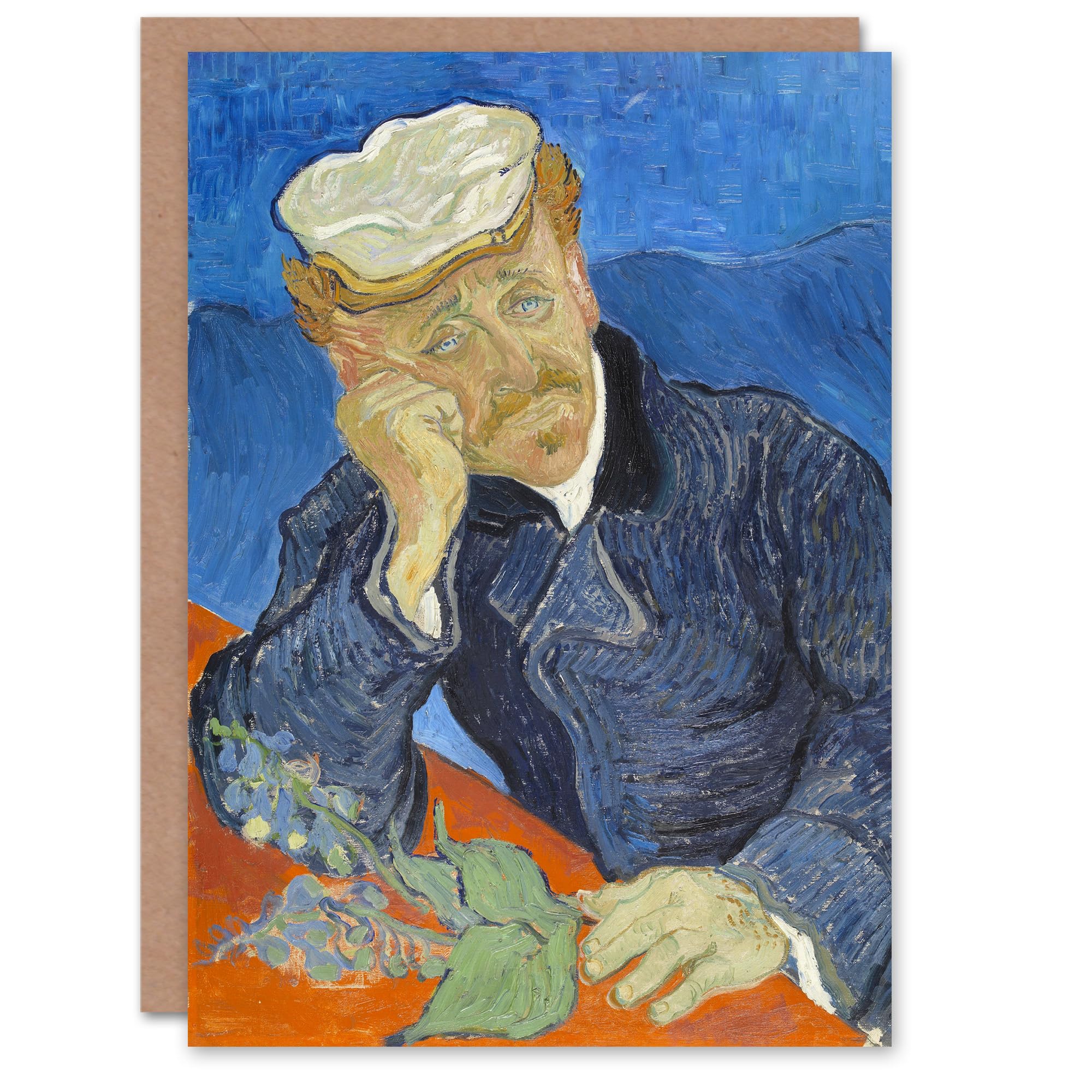 Artery8 Vincent van Gogh Art Card Dr Paul Gachet Portrait
