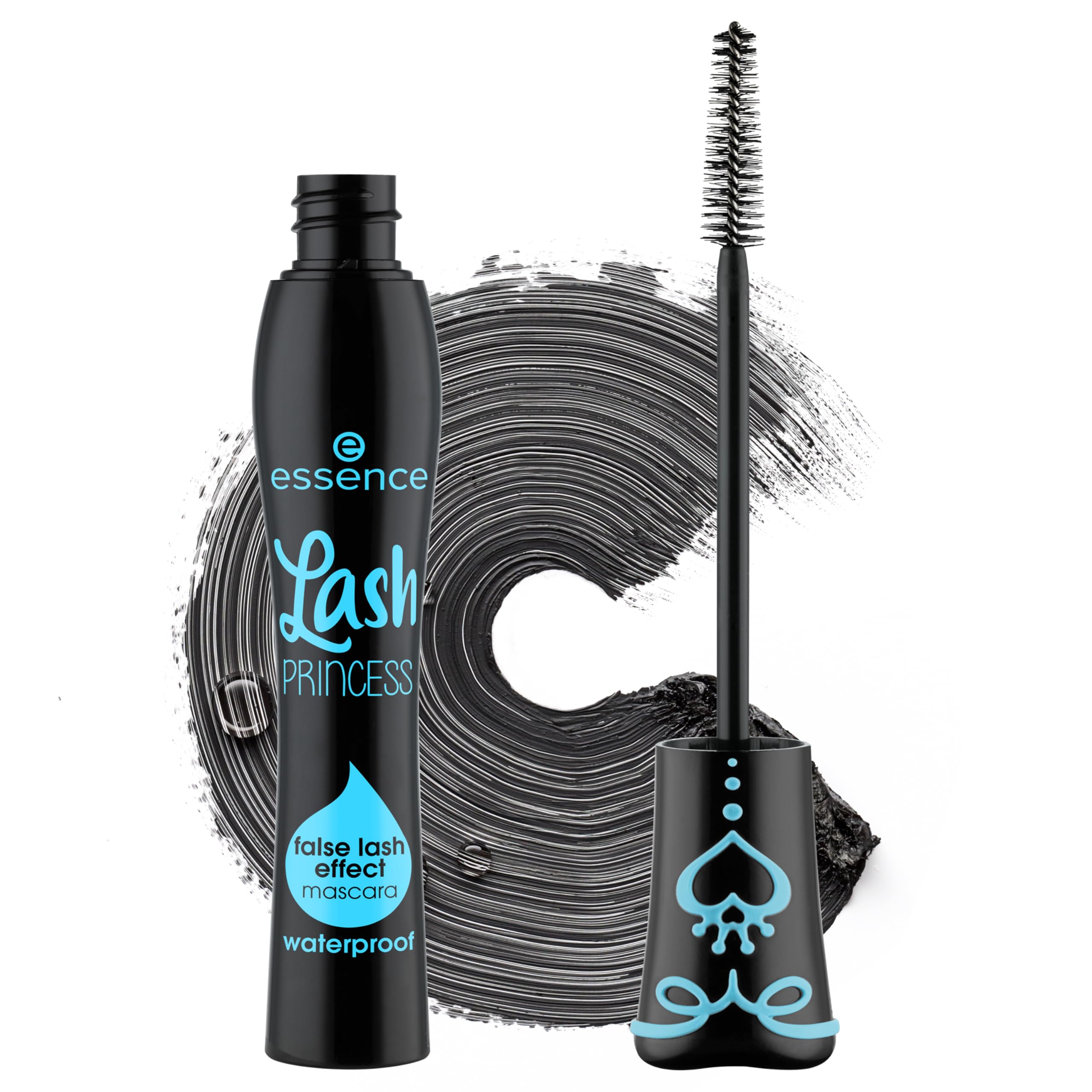 essence Lash PRINCESS False Lash Effect Waterproof Mascara – Black (Pack of 1)