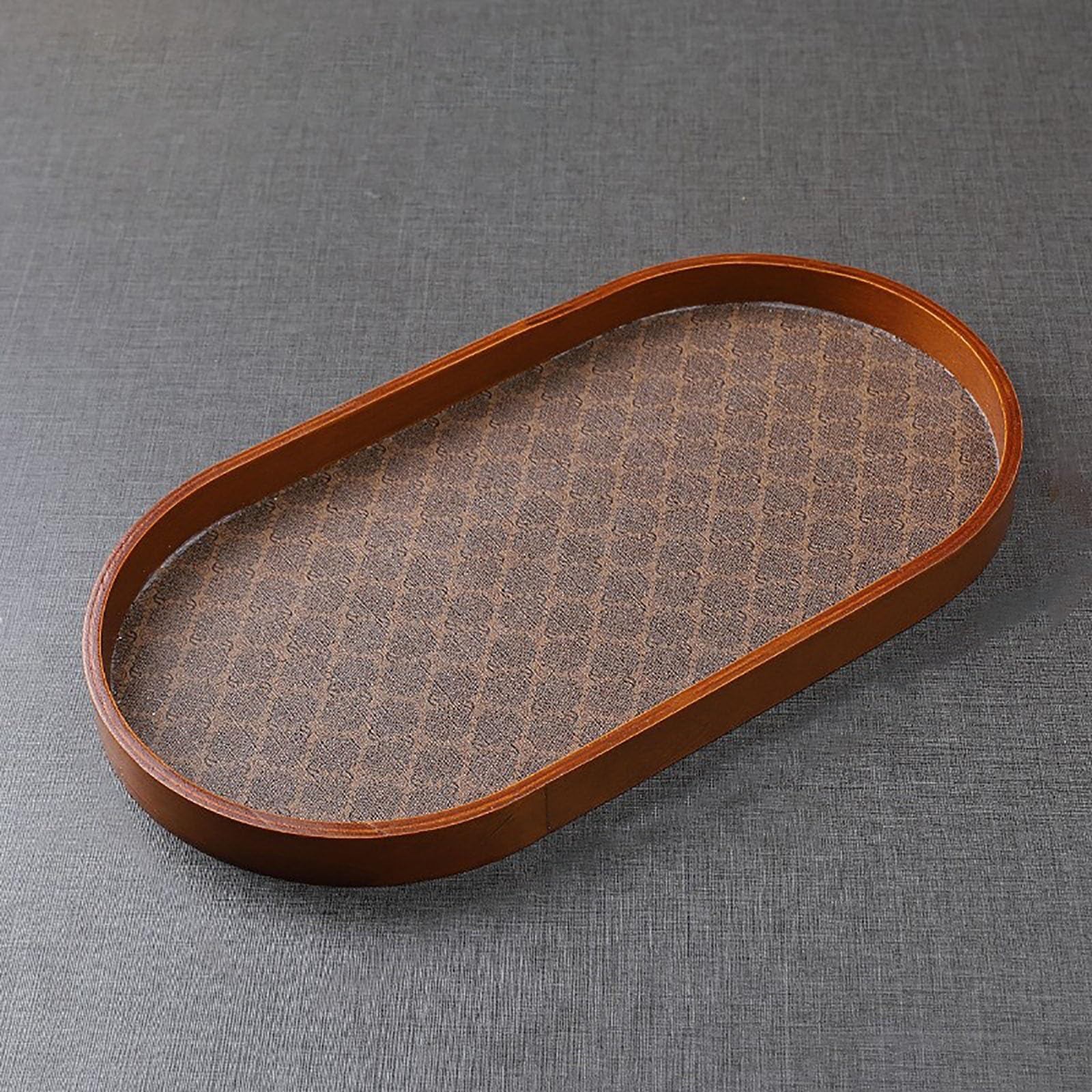 Adfltfc E Glass Tray Portabl Multius Serving Dishes Jewelry Organizer Tray Bread Storag Tray Decorativ Tray For Breakfast Dining Room(E)