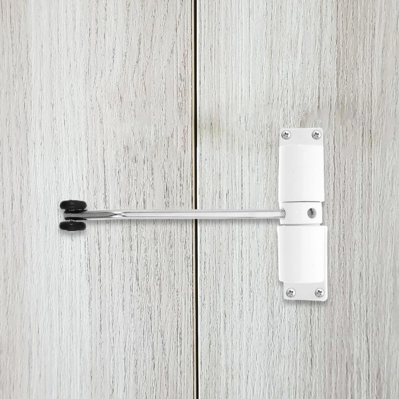 Samozamykacz do drzwi ze stopu aluminium, mechanizm samoczynny, minimalistyczny design, losowy kolor, idealny do użytku domowego i biurowego