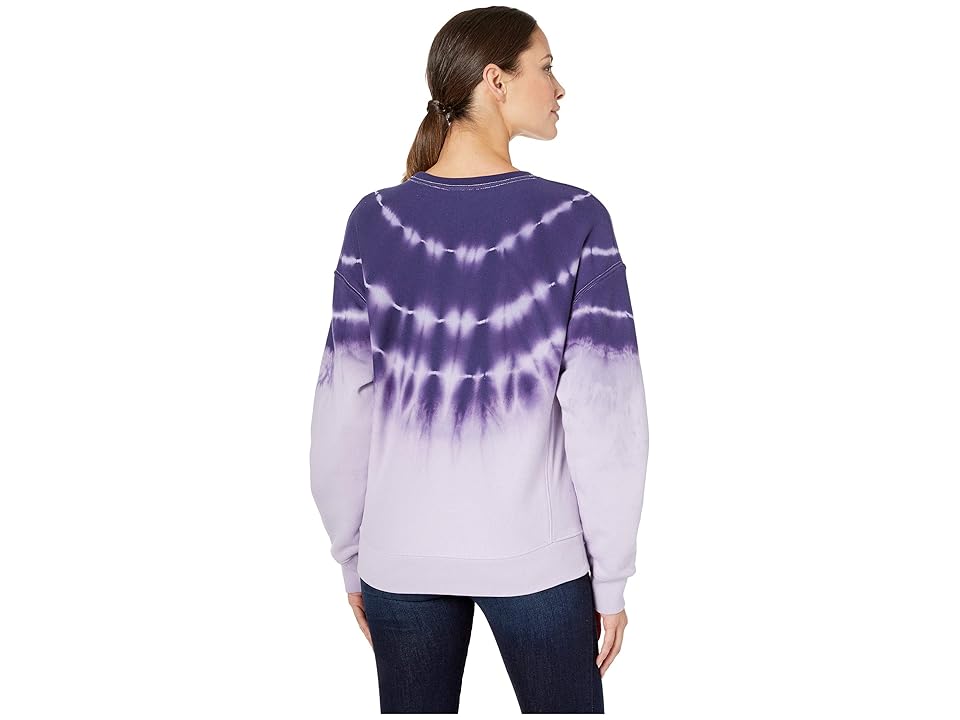 

Champion LIFE Streak Dye Reverse Weave(r) Crew (Pale Violet) Women's Clothing, Purple