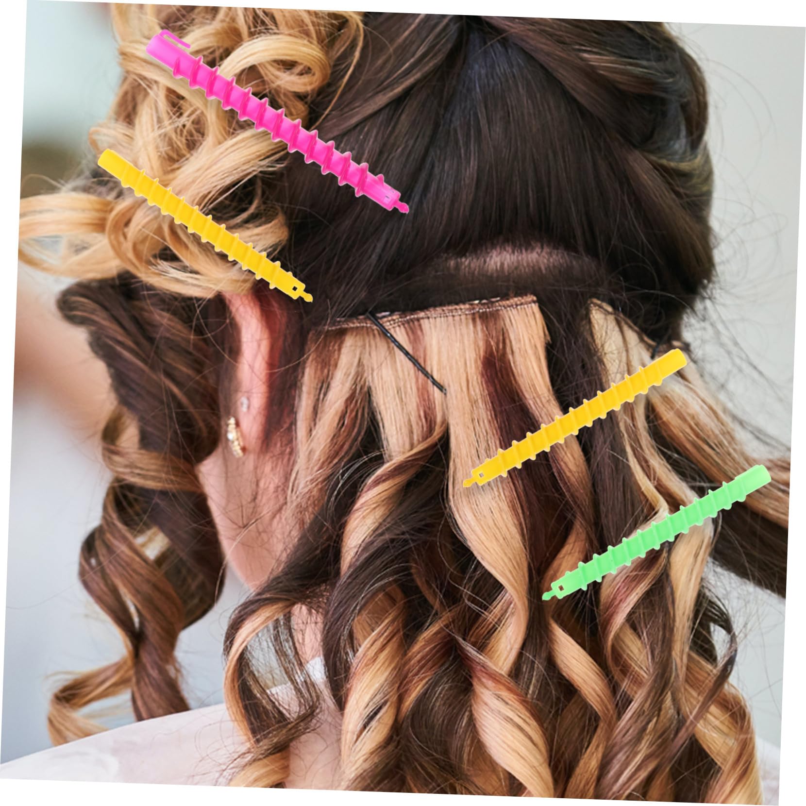 Dauerwellenwickler Spiralwickler aus Abs, für Haar