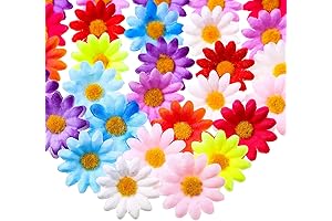 WILLBOND Felt Flowers for Crafts