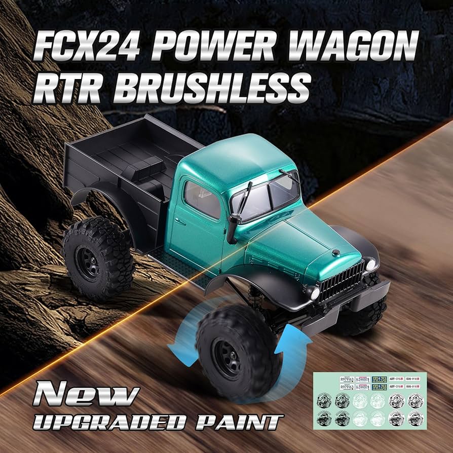 Amazon.co.jp: FMS RCクローラー1/24スケールFCX24ブッチャーRTR4WD2