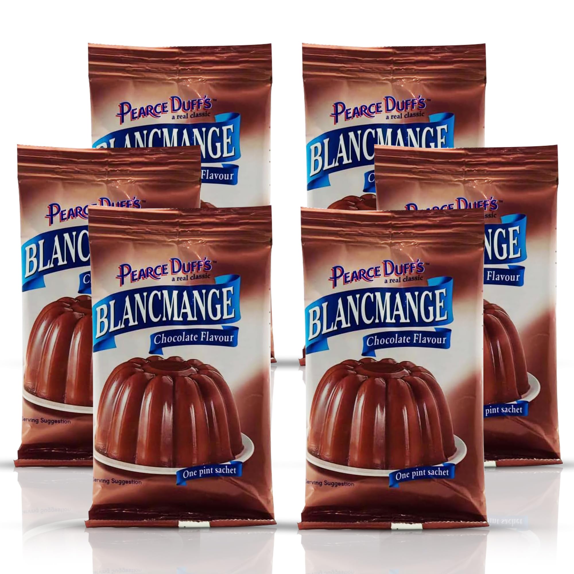 Blancmange Bundle with Pearce Duff's Chocolate Blancmange 41g (6 Pack)