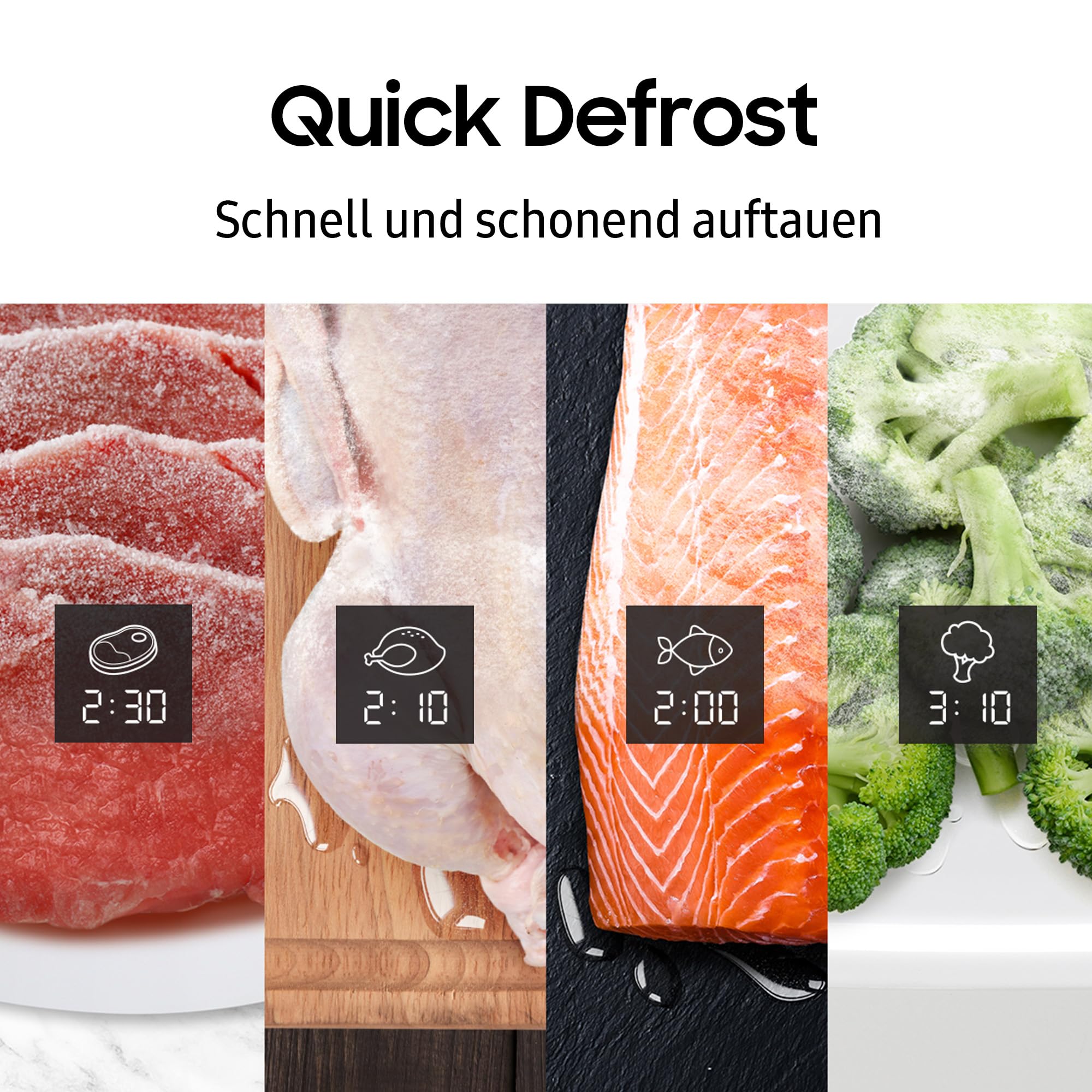Samsung MG22M8274AT/E1 Einbau-Mikrowelle mit Grill, 850 W, 22 l Garraum, Kleines Mikrowellengerät für 38 cm Nischen, Warmhaltefunktion, Smart Sensor, Kratzfester Emaille-Innenraum, Edelstahl