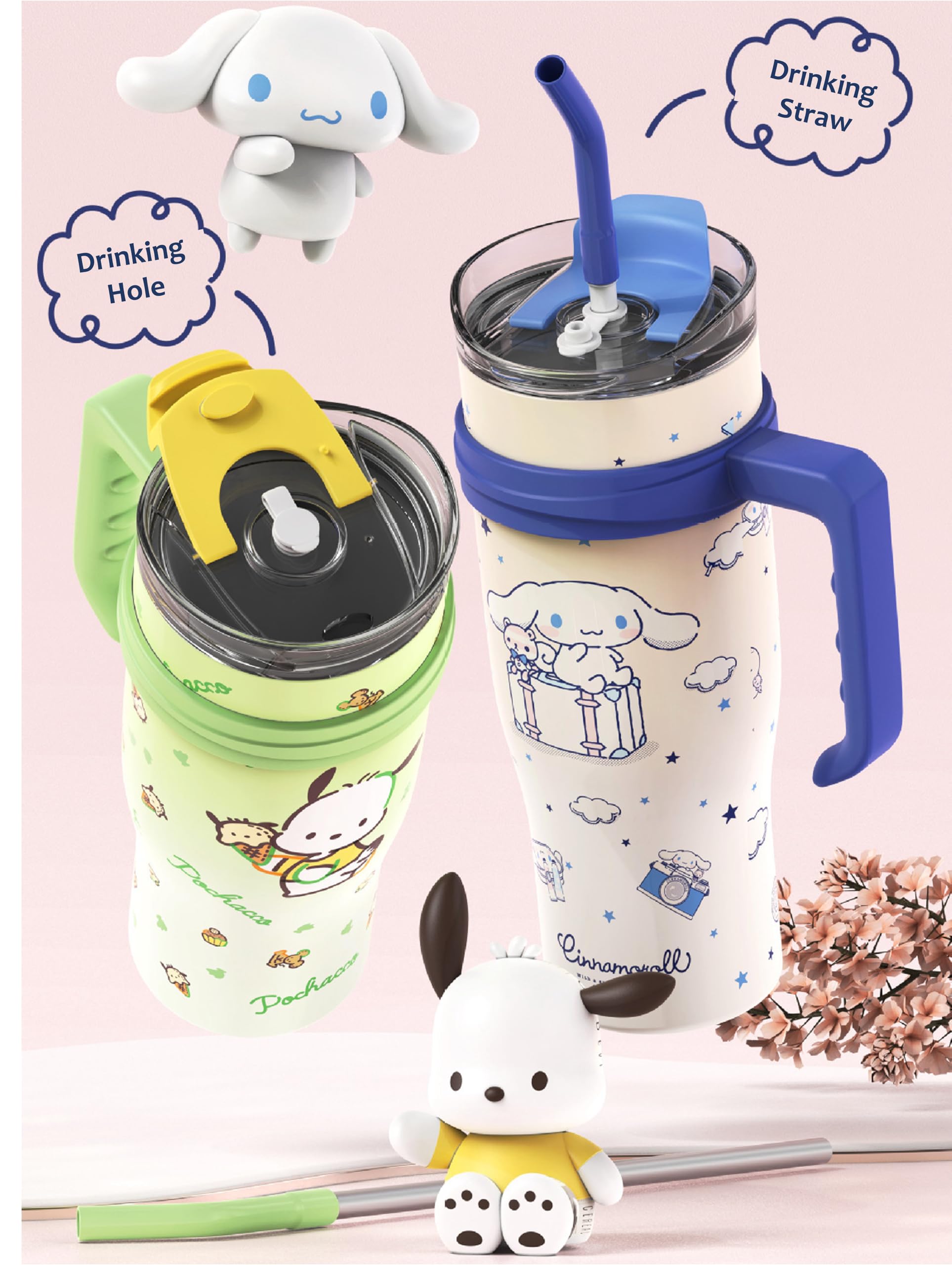 Amazon.com | Many Rainbows Pochacco Stainless Steel Insulated