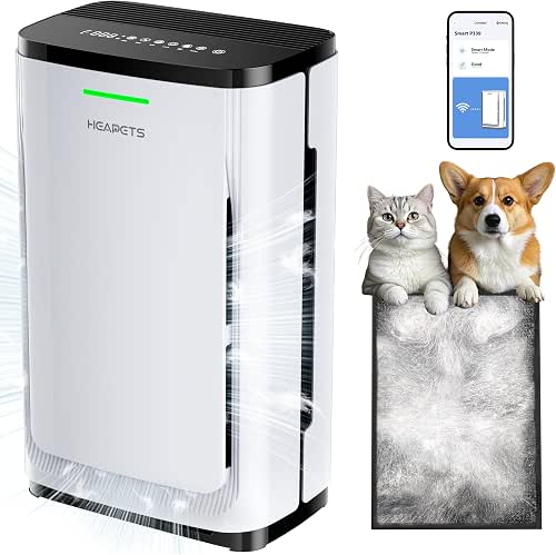 Pet Air Purifier Large Home 4200 sq ft, Suck up