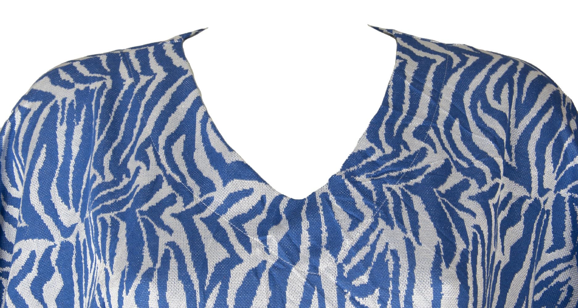RAGNO Kaftan damska sukienka z obniżonym rękawem z wiskozy morskiej plaża odzież plażowa artykuł D512DE Kaftan