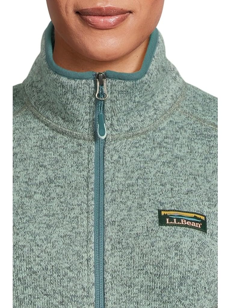 Blue L.L.Bean Bean's Sweater Fleece Full Zip Jacket