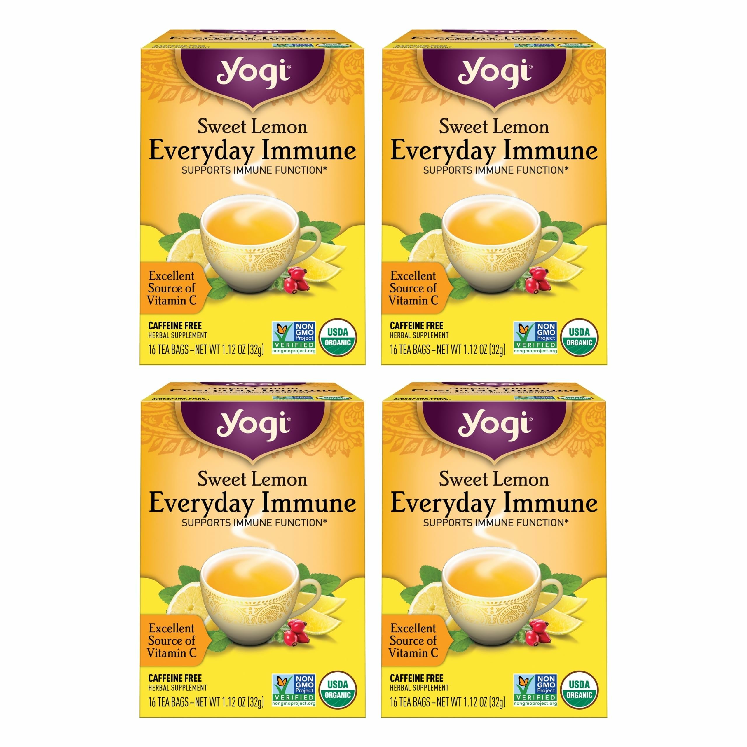 Yogi Sweet Lemon Everyday Immune Tea