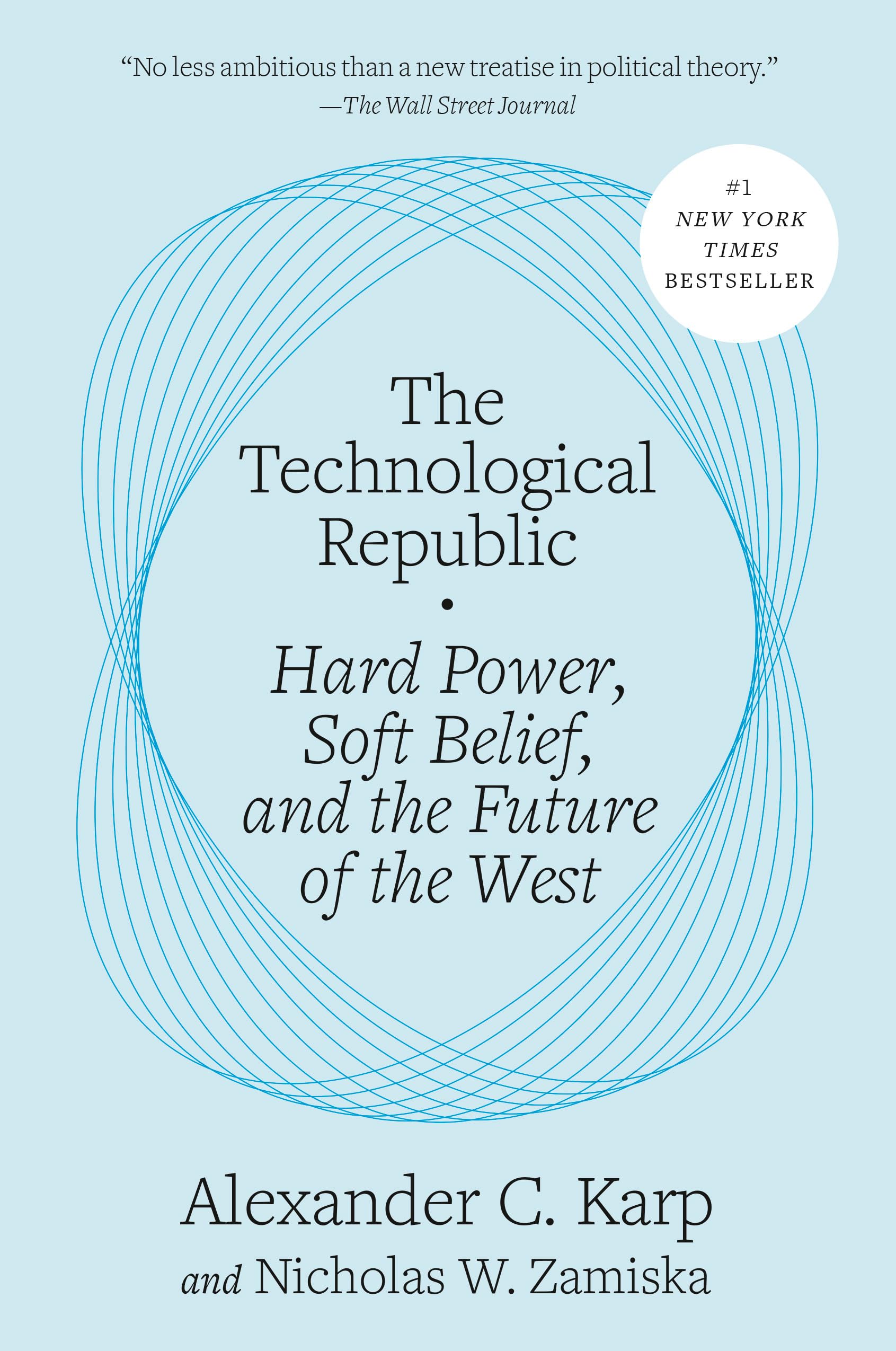 The Technological Republic: Hard Power, Soft Belief, and the Future of the West Hardcover – 18 February 2025