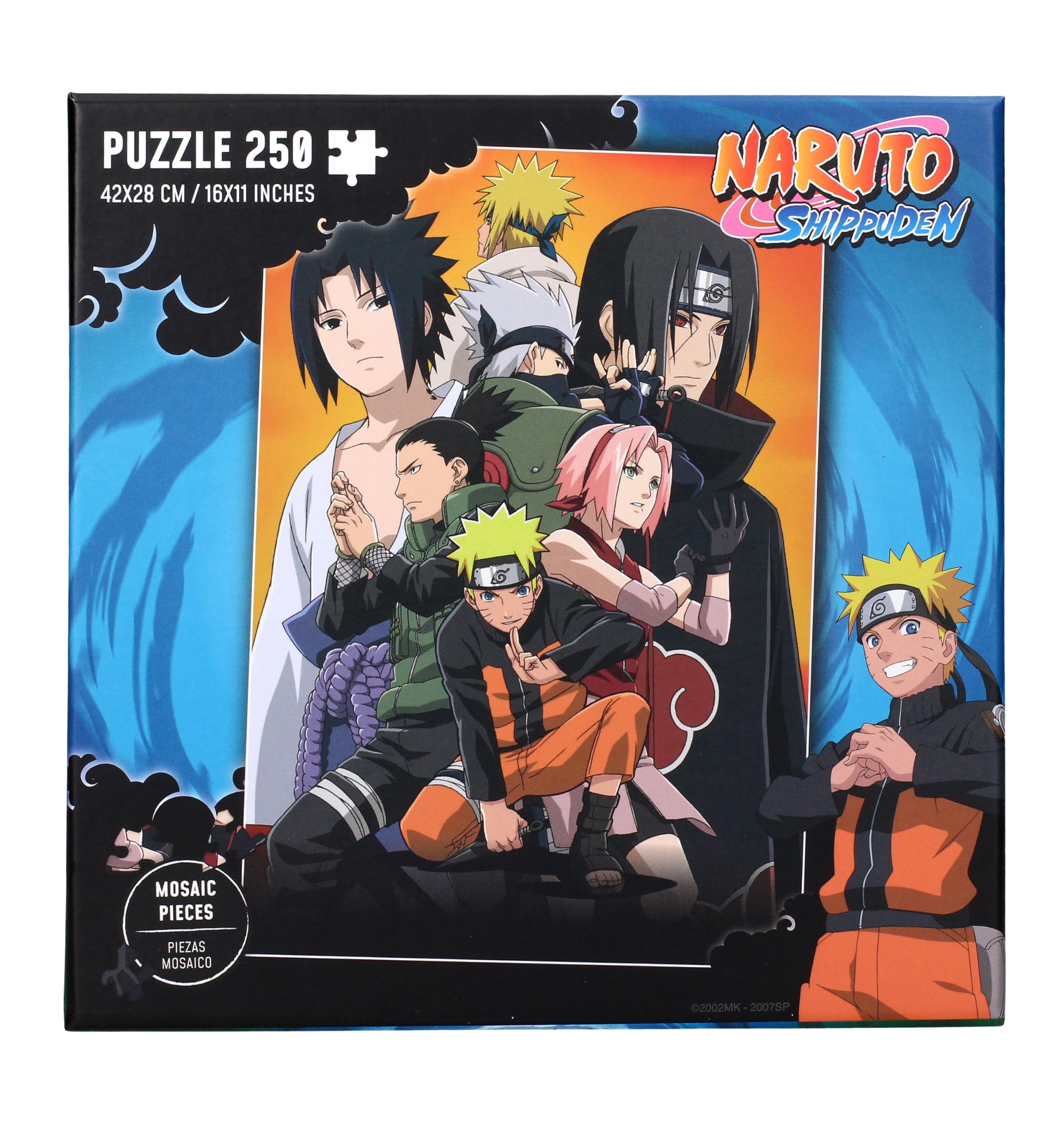 Amazon.com: SD TOYS Puzzles Puzzle 250 Naruto Front Naruto