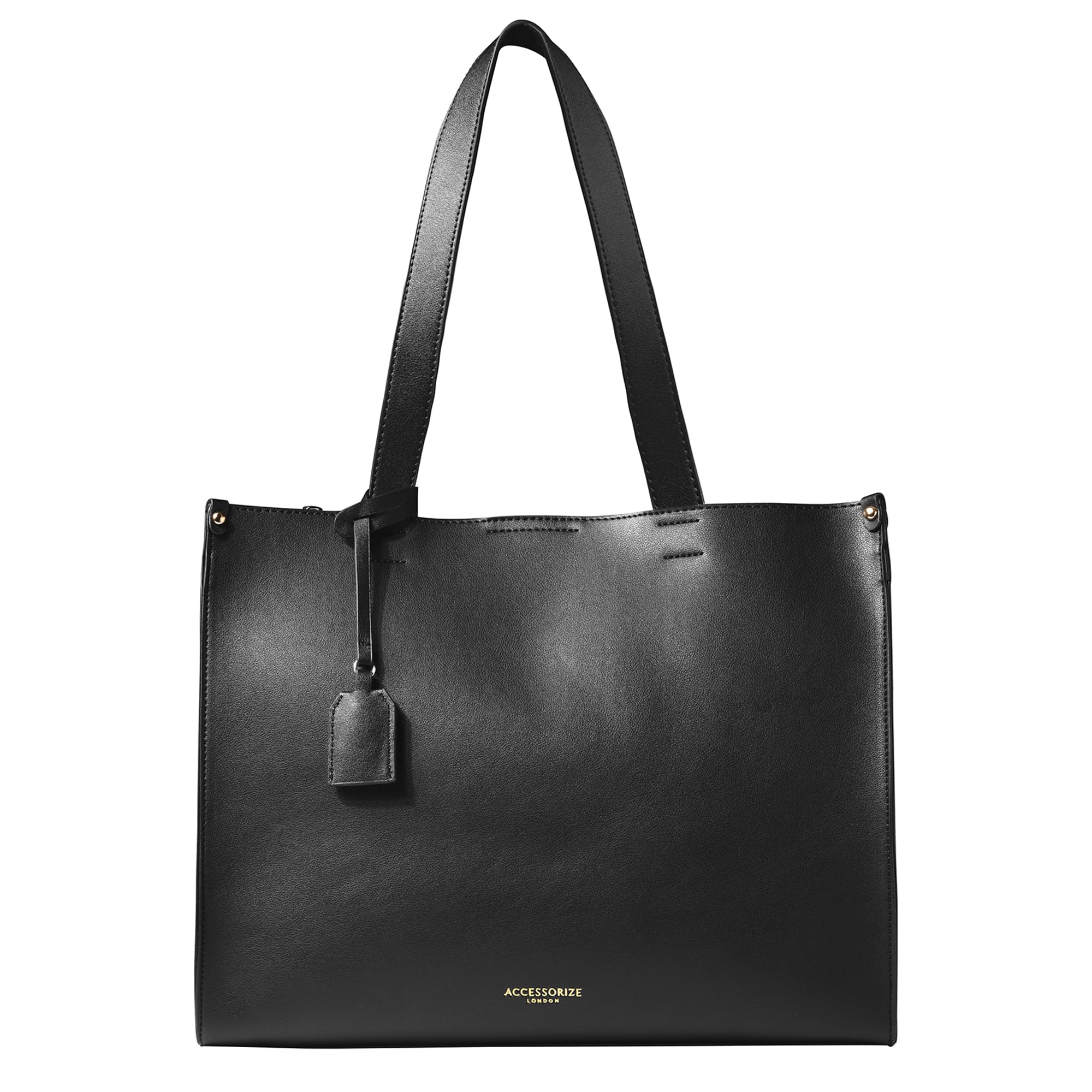 Accessorize London Womens Black Book tote Work Wear Bag (B0D5BK9V23) Amazon Price History, Amazon Price Tracker