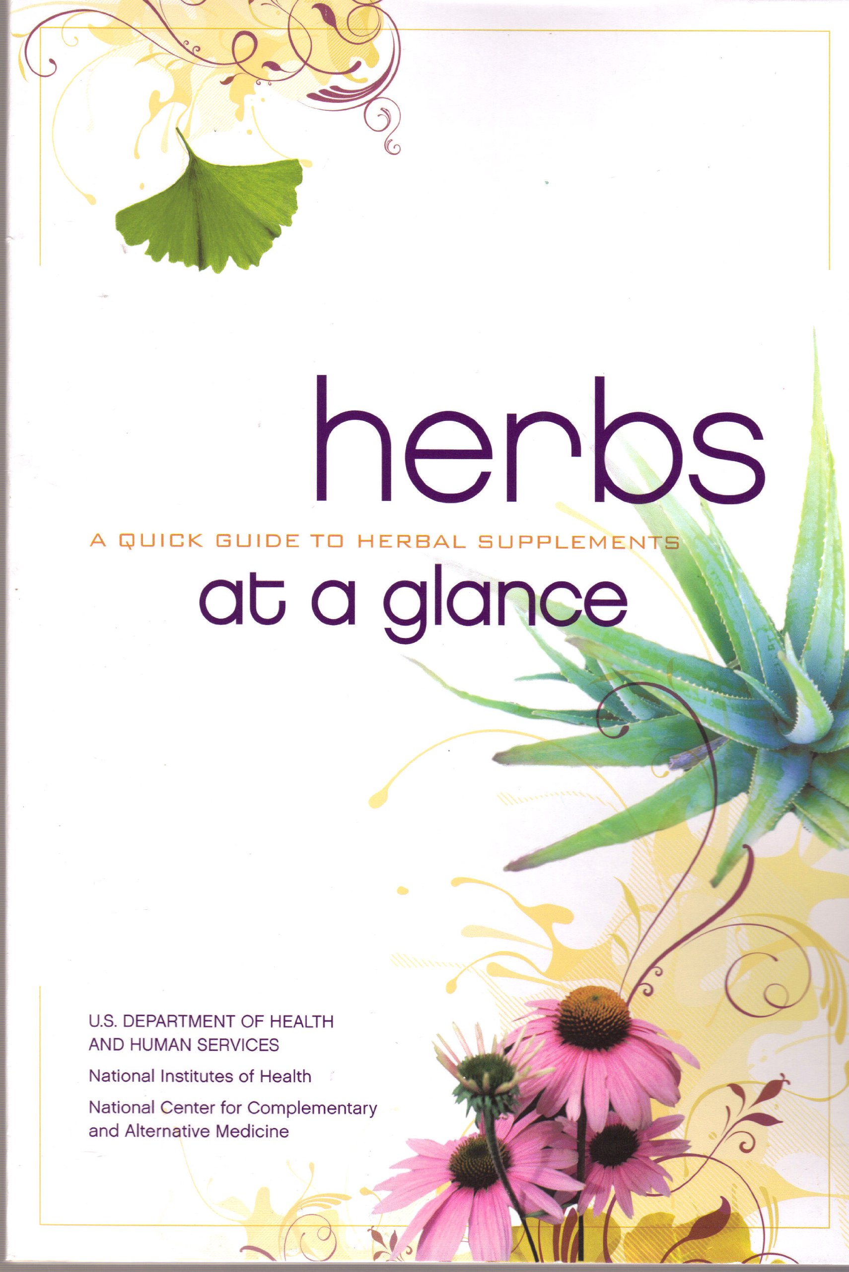 HERBS AT A GLANCE visual data 8