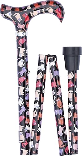 Gatos locos ajustables plegables clásicos con mango Derby