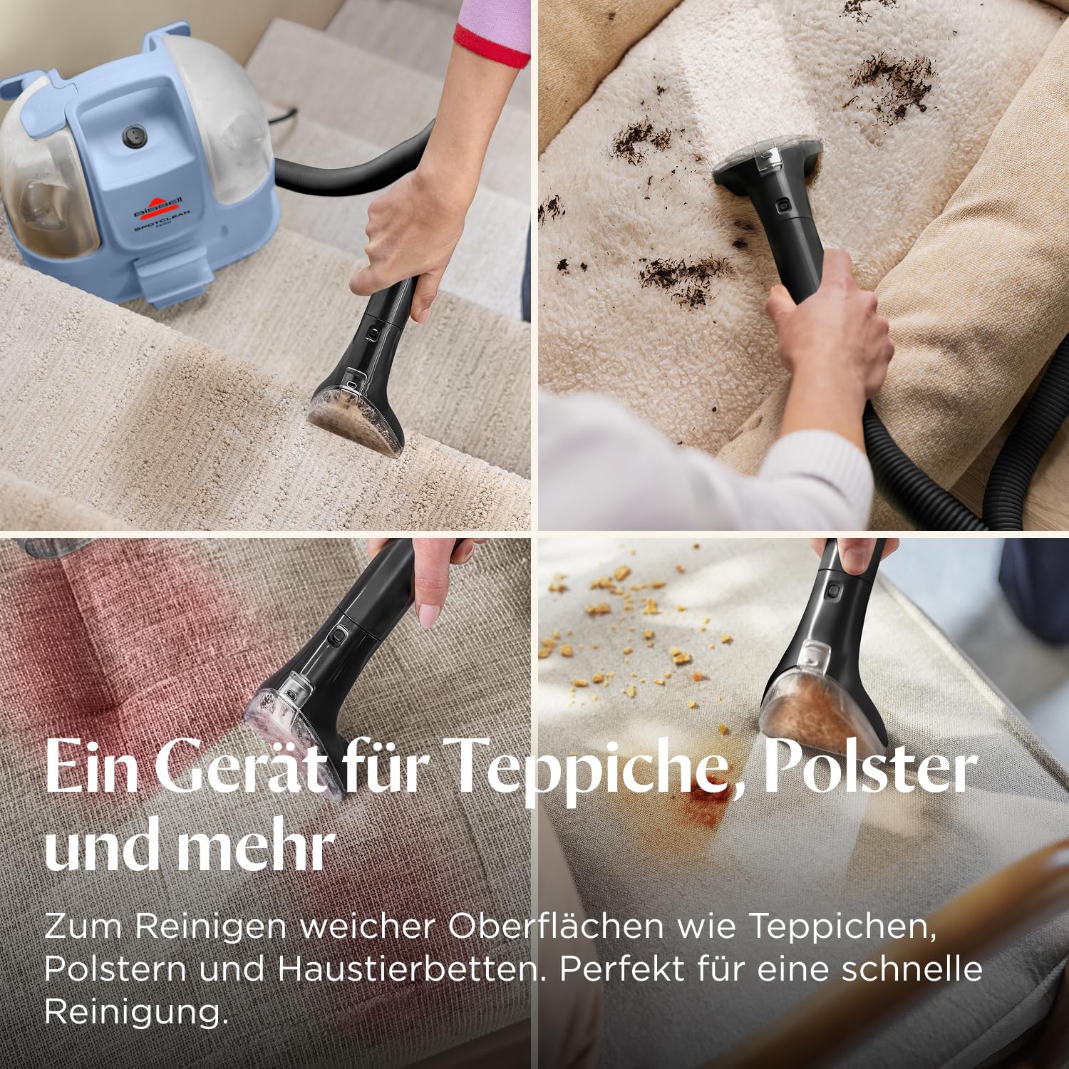 Bissell SpotClean Mini Polsterreiniger Gerät mit Kabel – Bild 3