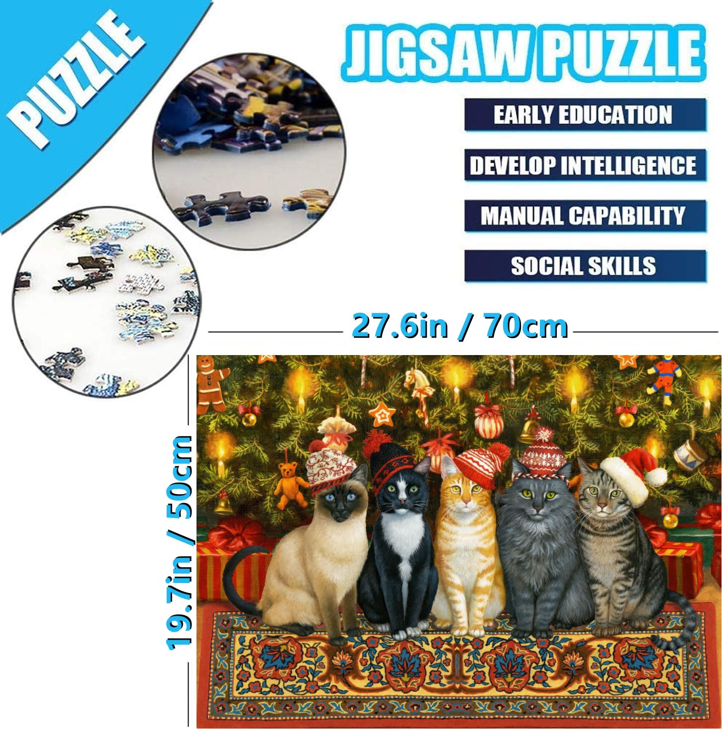 Puzzle 1000 Piezas Símbolos De América Del Norte - 70x50 Cm, Educativo Y Divertido Para Adultos Y Niños